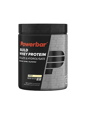 POWER BAR | Getränkepulver Build Whey Protein Isolate & Hydroisolate Pulver 550g Vanille | 